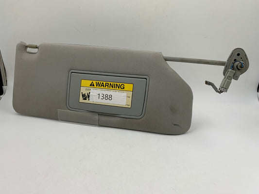1999-2004 Honda Odyssey Passenger Sun Visor Illuminated Gray OEM D02B38023