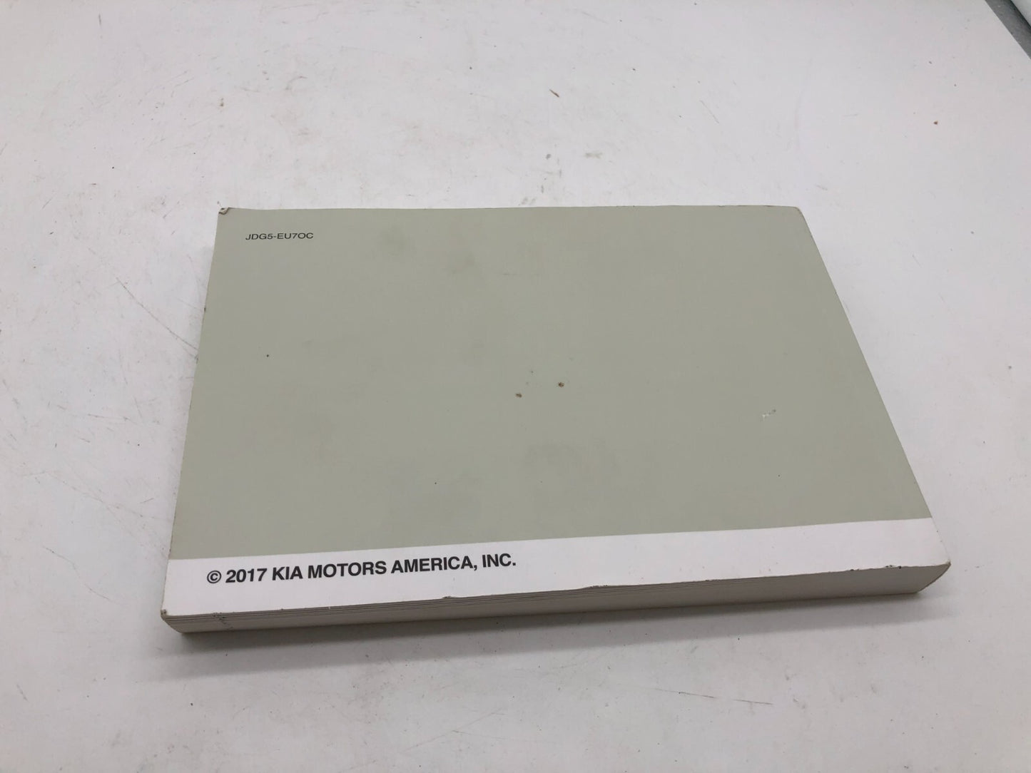 2018 Kia Optima Owners Manual OEM A01B31012
