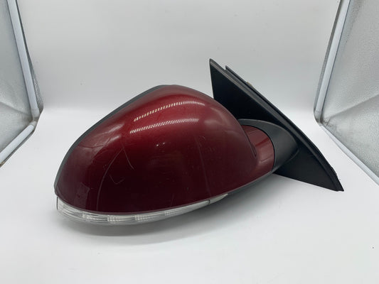 2014-2017 Buick Regal Passenger Side View Power Door Mirror Red BSA OEM