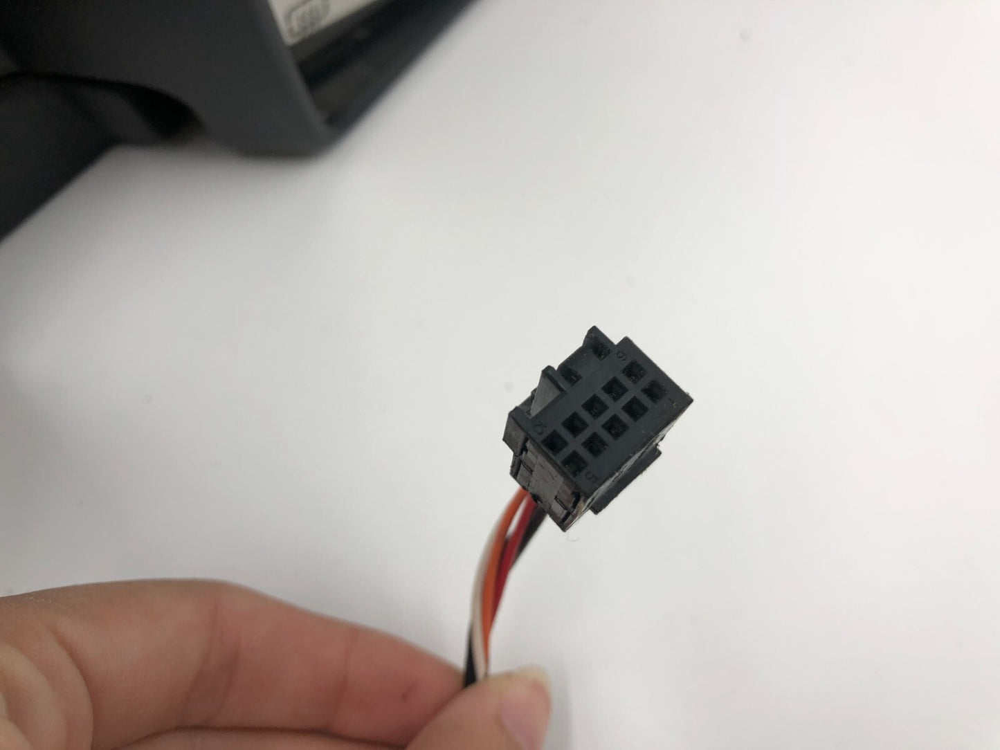 2014-2021 Jeep Cherokee Passenger Side Power Mirror Gray OEM B04B47048