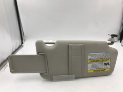 2010-2014 Subaru Legacy Driver Sun Visor Sunvisor Gray Illuminated OEM F02B56065