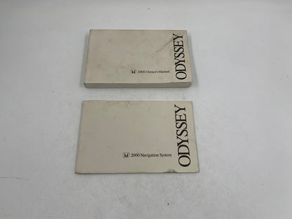 2000 Honda Odyssey Owners Manual Handbook Set OEM C01B40023