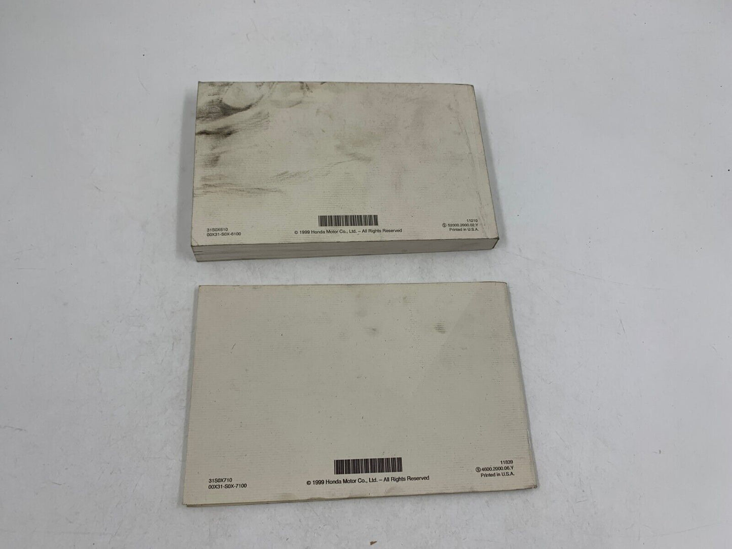 2000 Honda Odyssey Owners Manual Handbook Set OEM C01B40023