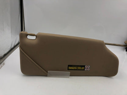 2006-2010 Honda Odyssey Driver Sun Visor Sunvisor Sand Illuminated OEM G04B20066