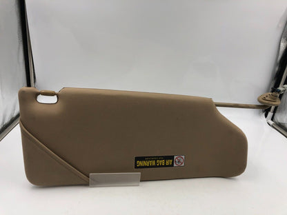 2006-2010 Honda Odyssey Driver Sun Visor Sunvisor Sand Illuminated OEM G04B20066