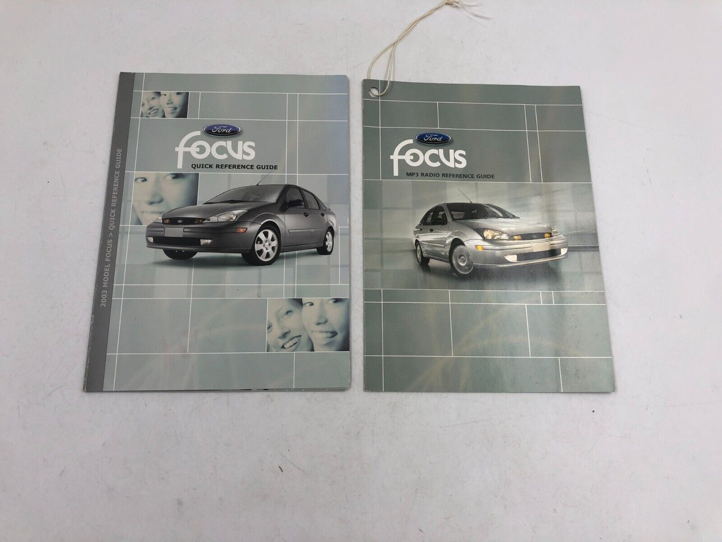 2003 Ford Focus Owners Manual Handbook Set with Case OEM D03B52027