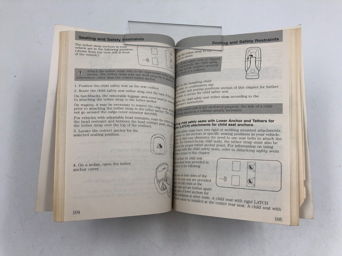 2003 Ford Focus Owners Manual Handbook Set with Case OEM D03B52027