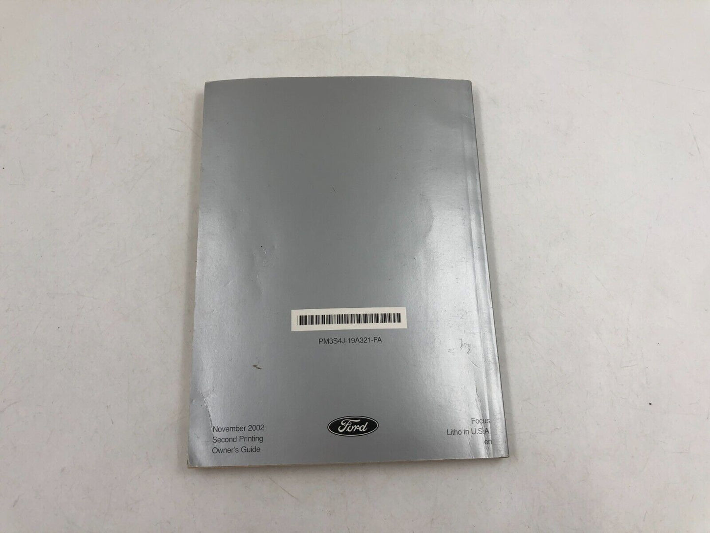 2003 Ford Focus Owners Manual Handbook Set with Case OEM D03B52027