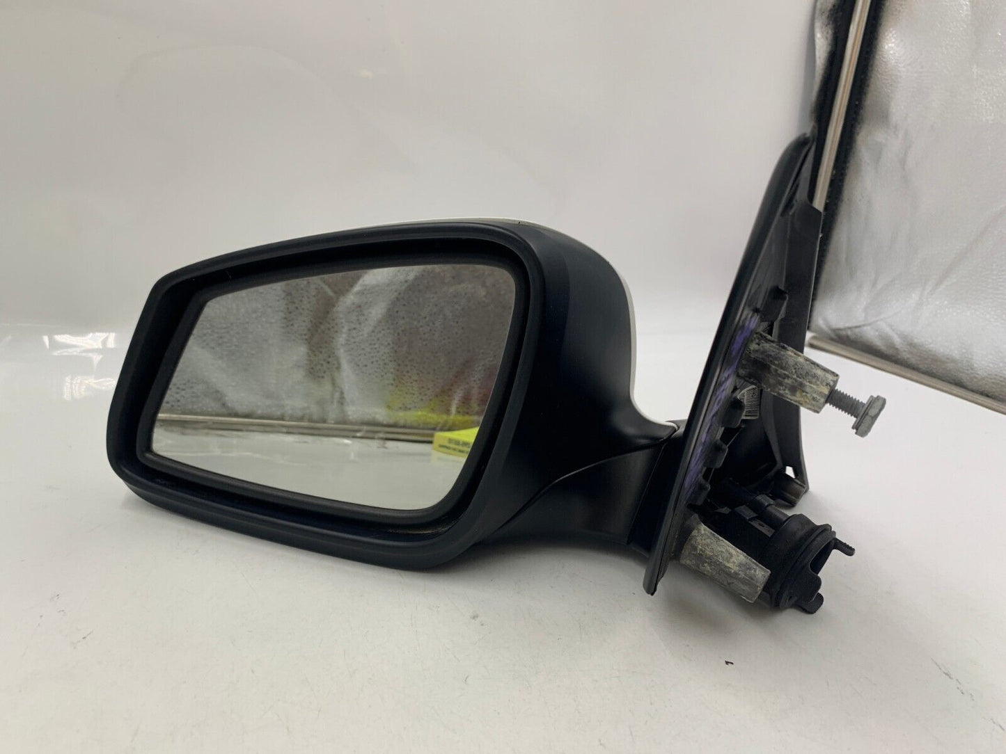 2011-2012 BMW 528i Driver Side View Power Door Mirror White OEM E04B02040