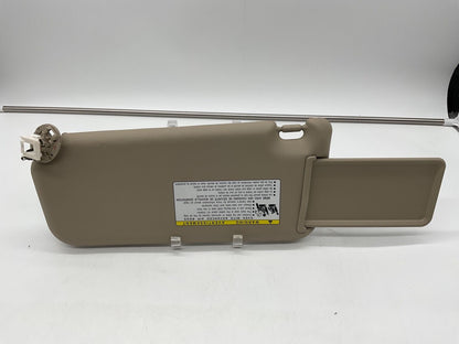 2006-2009 Toyota Rav4 Passenger Sun Visor Sunvisor Illuminated Beige H03B02007