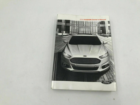 2016 Ford Fusion Owners Manual Handbook OEM A01B31019