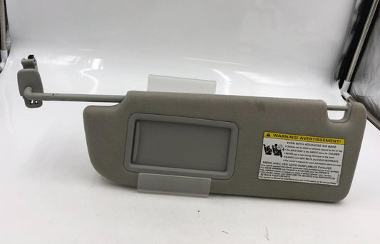 2013-2017 Audi A6 Driver Sun Visor Sunvisor Gray Illuminated OEM C03B39024