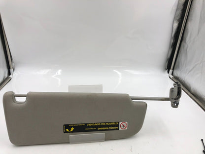 2013-2017 Audi A6 Driver Sun Visor Sunvisor Gray Illuminated OEM C03B39024