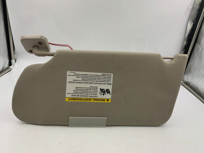 2009-2012 Ford Flex Passenger Sun Visor Sunvisor Gray Illuminated H01B55041