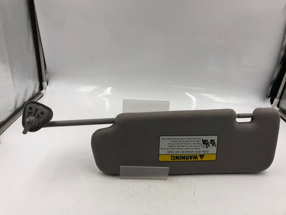 2011-2015 Hyundai Sonata Passenger Sun Visor Sunvisor Gray Illuminated D01B39066