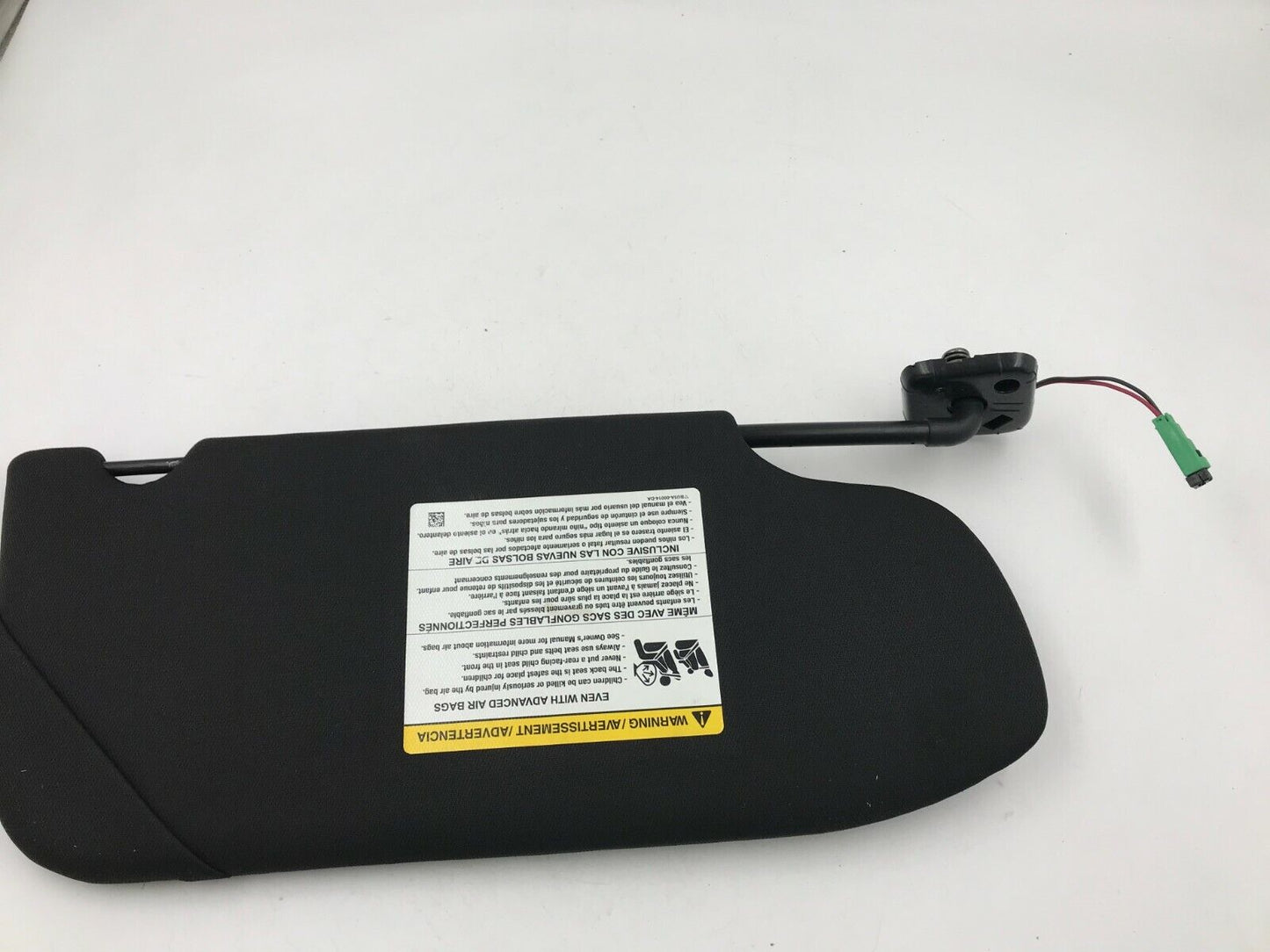 2013-2019 Ford Taurus Driver Sun Visor Sunvisor Black Illuminated OEM F04B55011