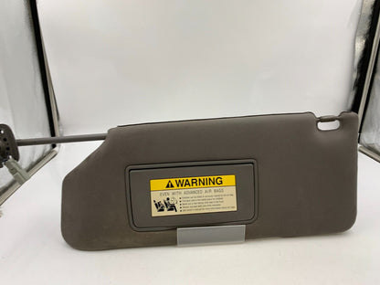 2006-2010 Honda Odyssey Driver Sun Visor Sunvisor Gray Illuminated OEM I01B29077