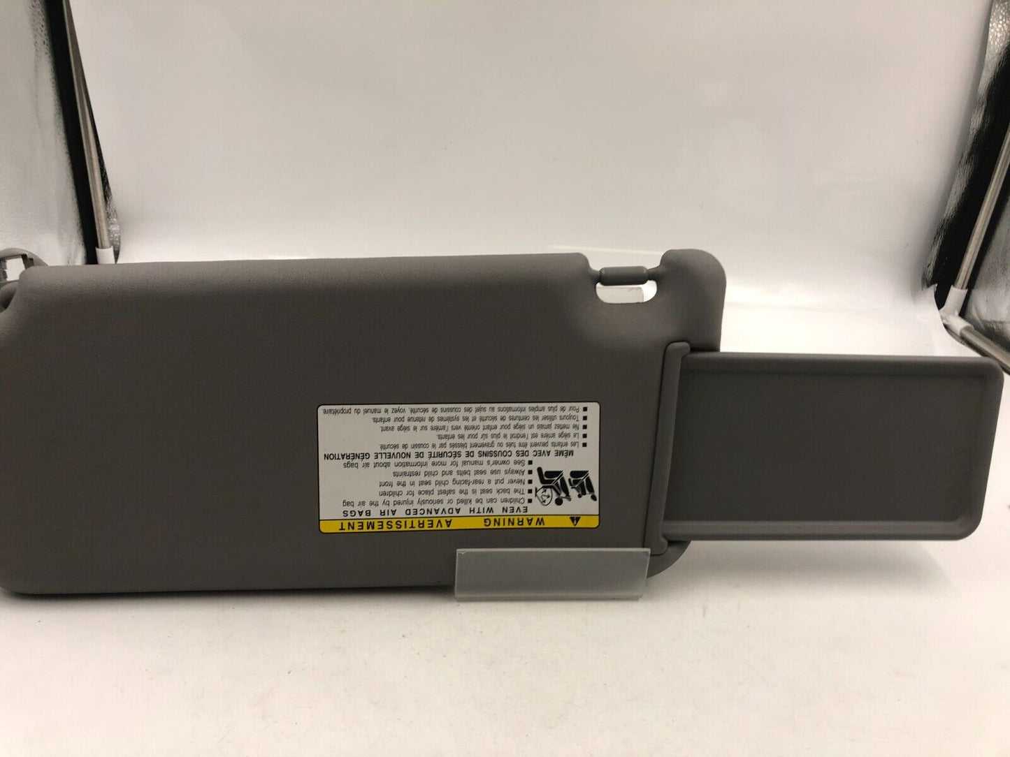 2006-2009 Toyota Rav 4 Passenger Sun Visor Sunvisor Gray OEM E04B21056