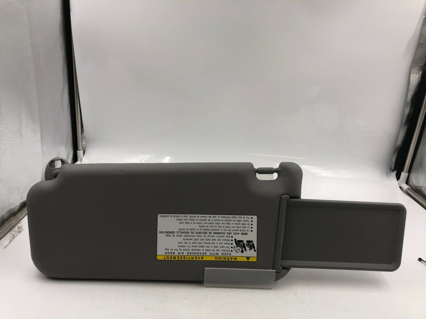 2006-2009 Toyota Rav 4 Passenger Sun Visor Sunvisor Gray OEM E04B21056