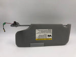 2005-2007 Ford Freestyle Passenger Sun Visor Sunvisor Gray Illuminated G03B06005