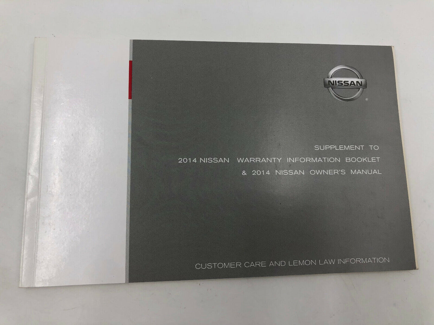 2014 Nissan Rogue Owners Manual Set with Case OEM A02B17022