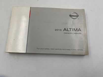 2010 Nissan Altima Owners Manual Set OEM D01B51046