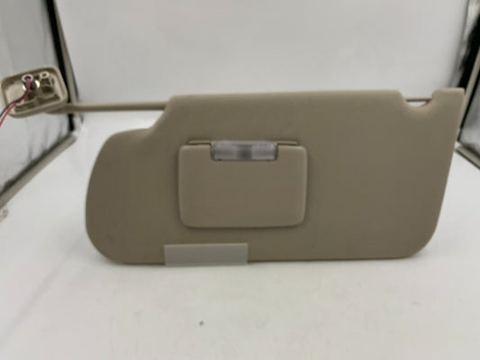 2009 Ford Flex Driver Sun Visor Sunvisor Beige OEM E01B37063