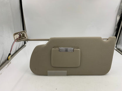 2009 Ford Flex Driver Sun Visor Sunvisor Beige OEM E01B37063