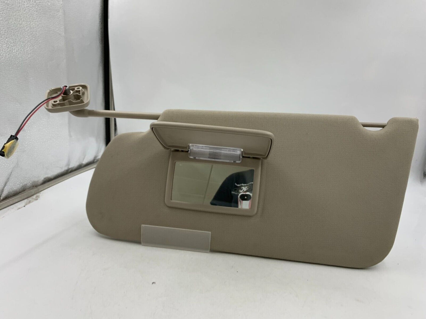 2009 Ford Flex Driver Sun Visor Sunvisor Beige OEM E01B37063