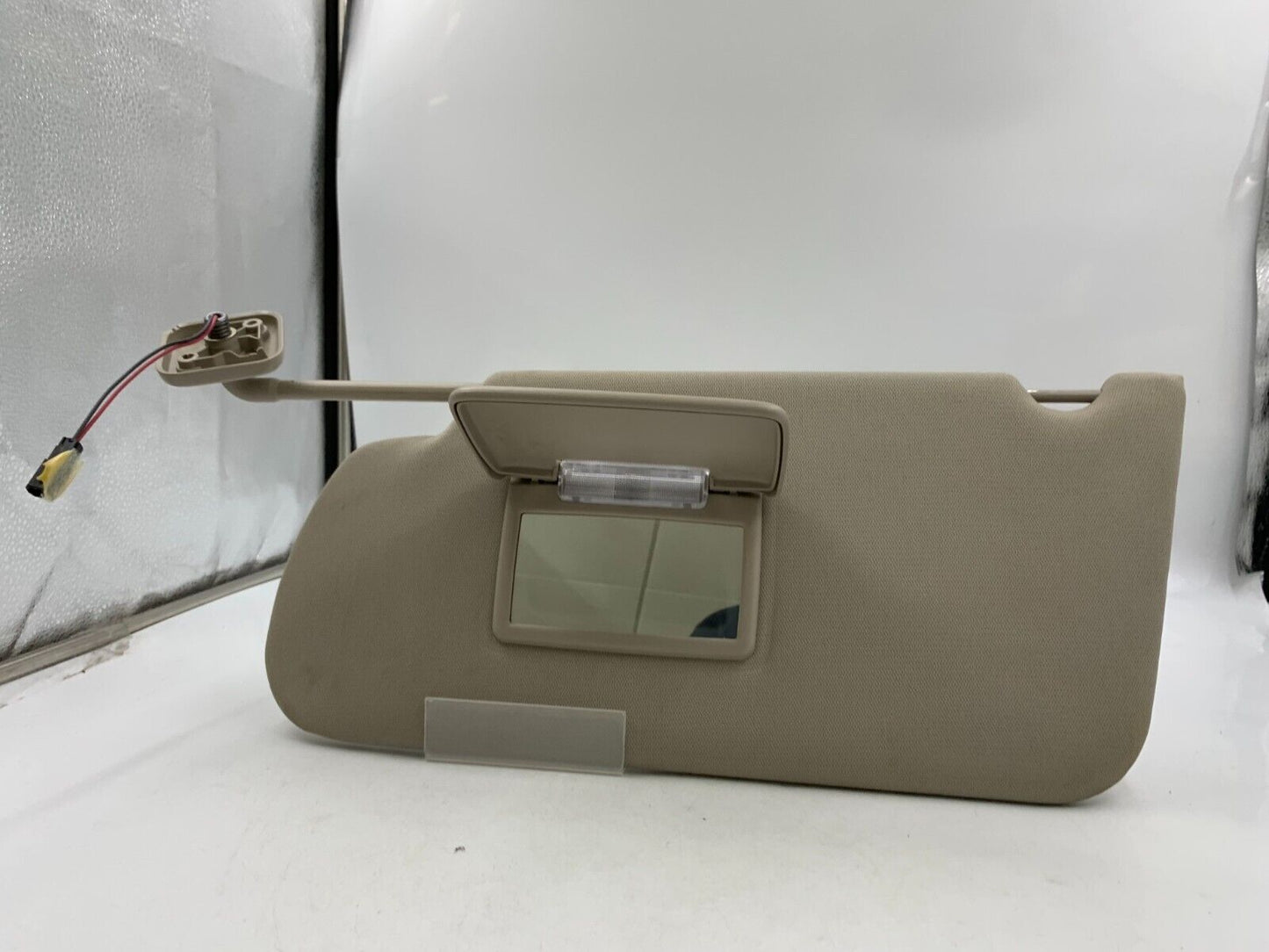 2009 Ford Flex Driver Sun Visor Sunvisor Beige OEM E01B37063