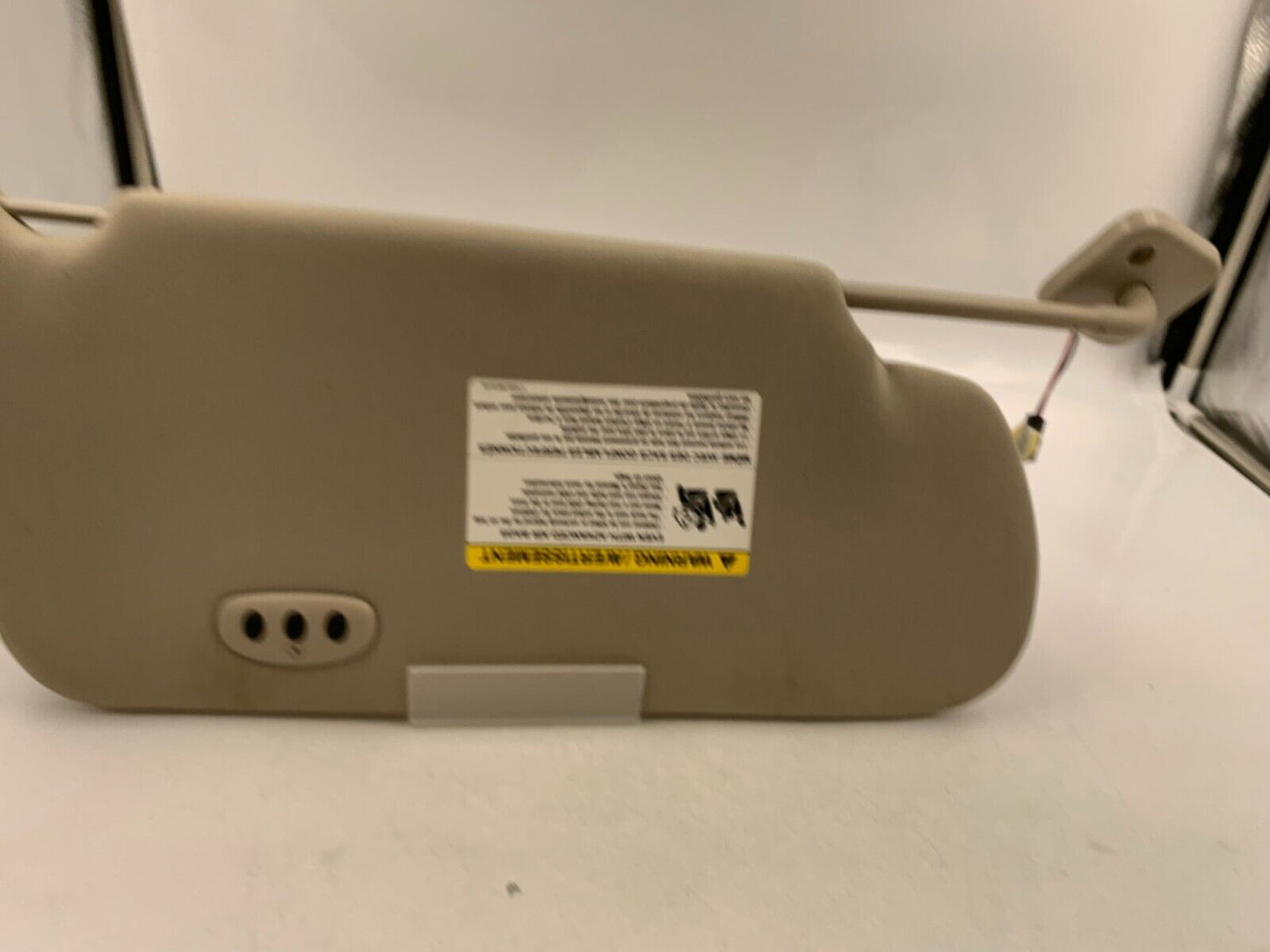 2009 Ford Flex Driver Sun Visor Sunvisor Beige OEM E01B37063