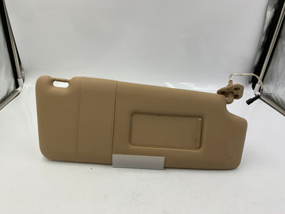 2007-2010 BMW X3 Passenger Sun Visor Sunvisor Illuminated Tan OEM D04B11048