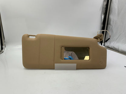 2007-2010 BMW X3 Passenger Sun Visor Sunvisor Illuminated Tan OEM D04B11048