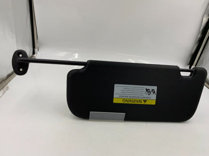 2014-2019 Kia Soul Passenger Sun Visor Sunvisor Black OEM F02B42067