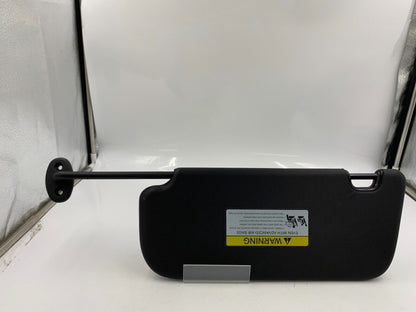 2014-2019 Kia Soul Passenger Sun Visor Sunvisor Black OEM F02B42067