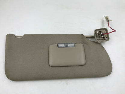 2009-2012 Ford Flex Passenger Sun Visor Sunvisor Gray Illuminated G01B39002