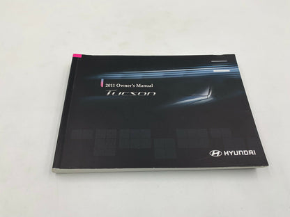 2011 Hyundai Tucson Owners Manual Handbook with Case OEM E04B01058