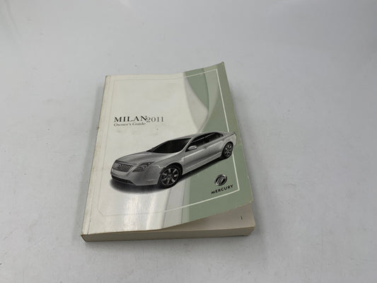 2011 Mercury Milan Owners Manual Handbook OEM F03B22056