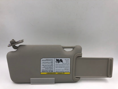 2015-2019 Nissan Versa Passenger Sun Visor Sunvisor Gray OEM G03B07002