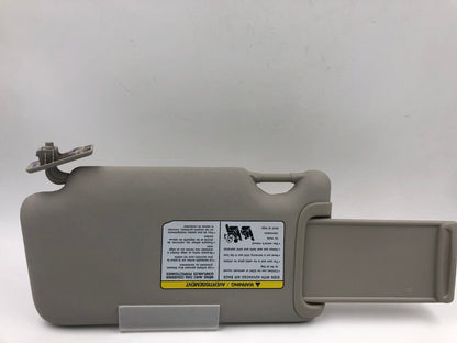 2015-2019 Nissan Versa Passenger Sun Visor Sunvisor Gray OEM G03B07002