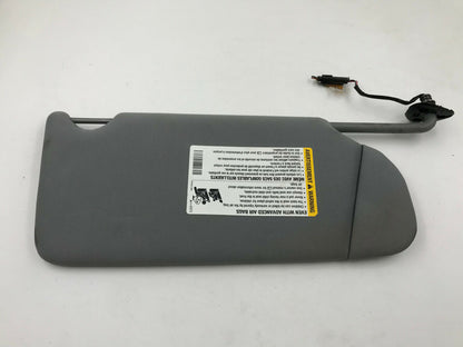 2005-2009 Buick Lacrosse Driver Sunvisor Gray Illuminated OEM G01B37005