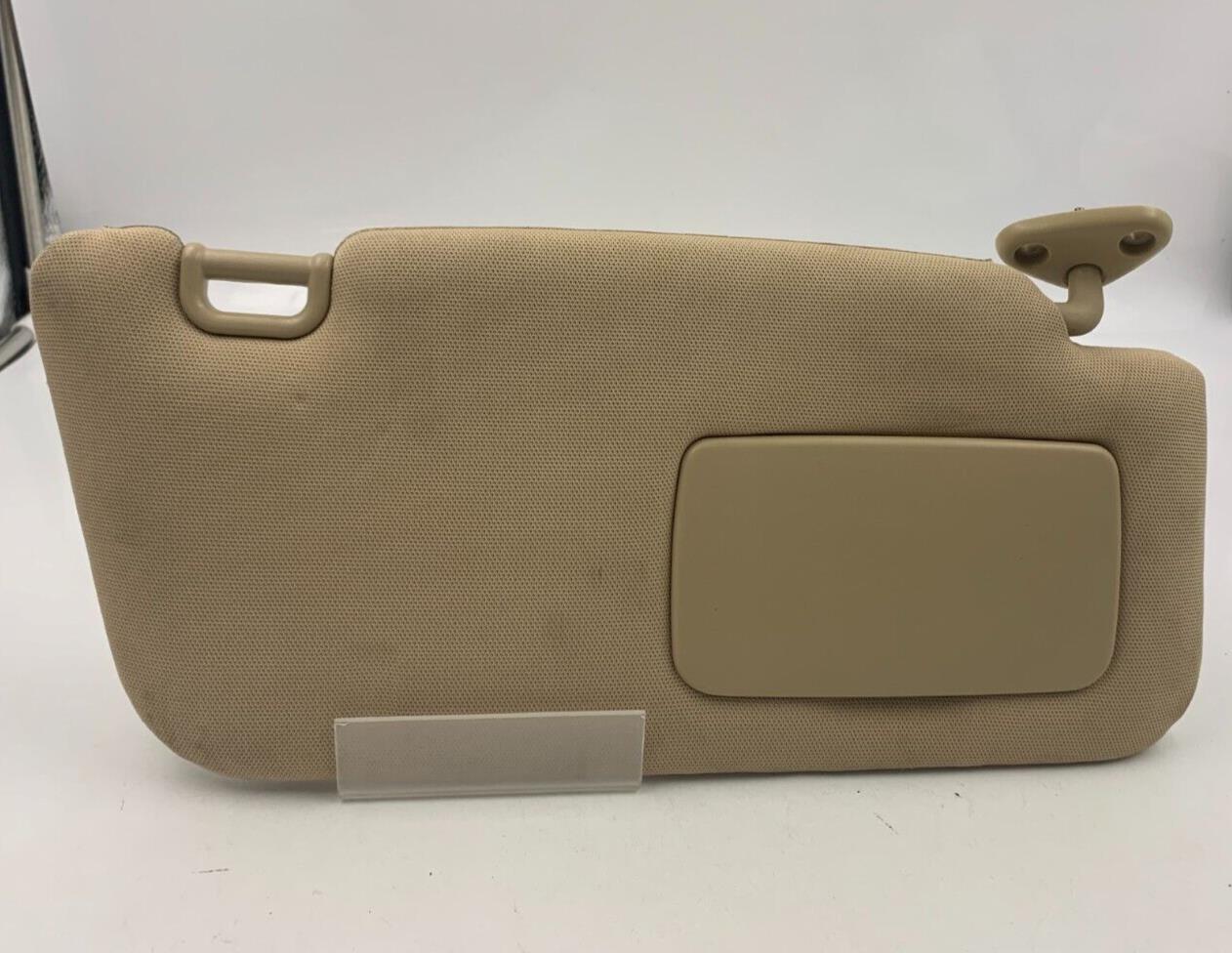 2006-2008 Subaru Forester Passenger Sun Visor Sunvisor Tan OEM D04B39025