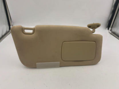 2006-2008 Subaru Forester Passenger Sun Visor Sunvisor Tan OEM D04B39025