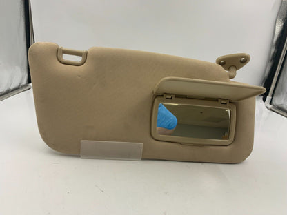 2006-2008 Subaru Forester Passenger Sun Visor Sunvisor Tan OEM D04B39025