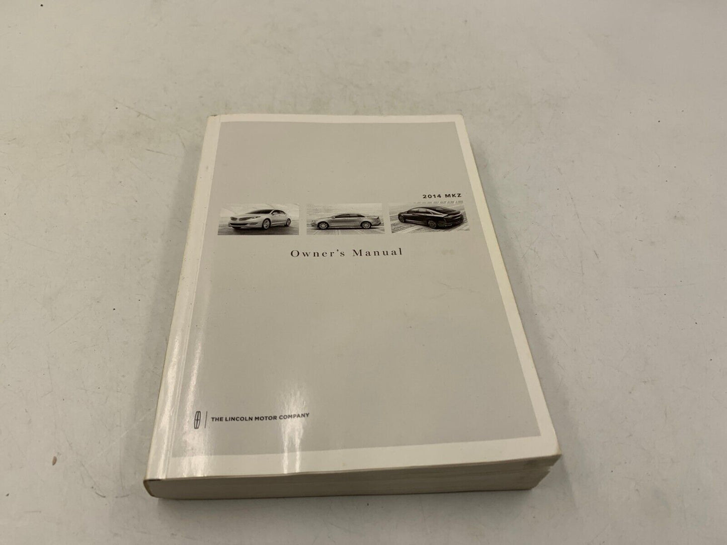 2014 Lincoln MKZ Owners Manual Handbook Set with Case OEM G02B51059