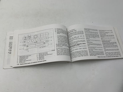 2005 Nissan Altima Sedan Owners Manual Handbook Set with Case OEM F04B42053