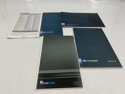 2012 Hyundai Sonata Owners Manual Handbook Set with Case OEM D01B04047