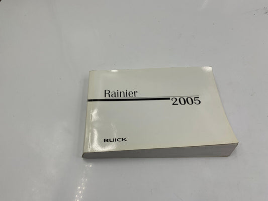 2005 Buick Rainier Owners Manual Handbook OEM J03B08001