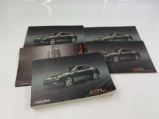 2012 Acura TL Owners Manual Handbook Set OEM D04B32044