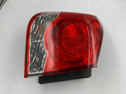 2011-2016 Chevrolet Cruze Driver Side Tail Light Taillight OEM B03B36031